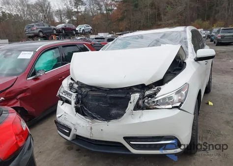 2014 Acura Mdx Technology Package from USA, damaged, VIN 5FRYD3H4XEB012745